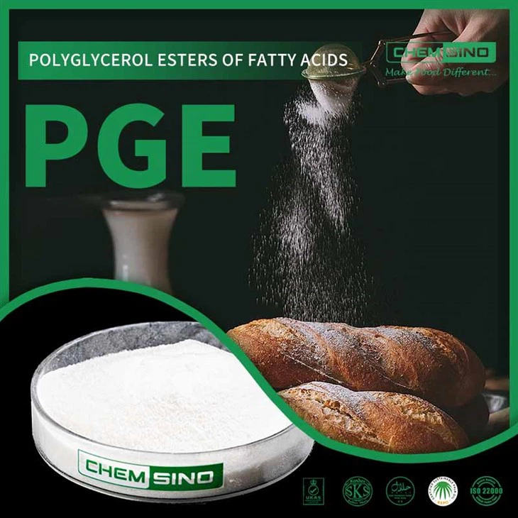 혁신적인 폴리세롤 지방산 에스테르 PGE 분말
