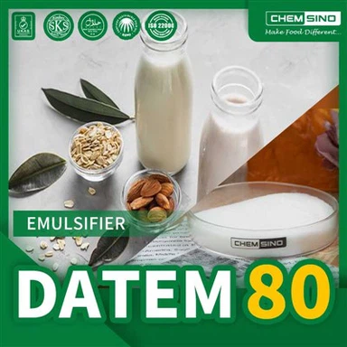 DATEM 80%로 베이킹 성능 향상: 모노 디글리세리드의 디아세틸 타르타르산 에스테르