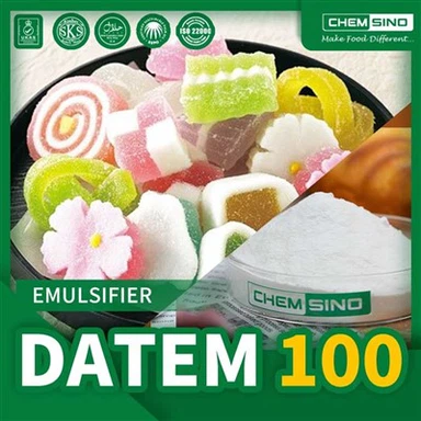 DATEM 100%는 할랄 및 코셔 제품에 사용하기에 적합합니다.