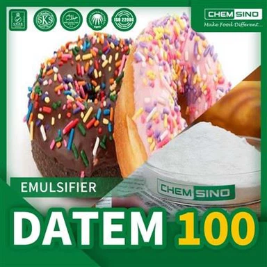 동물 유래 유화제의 대안으로 비건 및 채식 제품에 100% 사용되는 DATEM