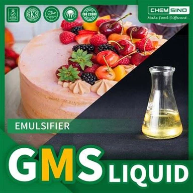 GMS 액체(Glycerol Monostearate Liquid) CAS 번호 26545-74-4의 다목적 응용